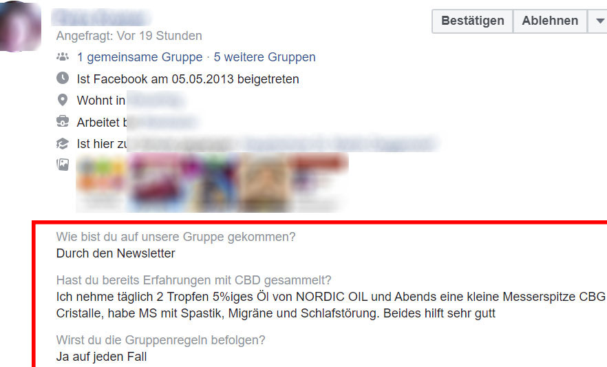 Erfahrungsbericht bei Verspannungen