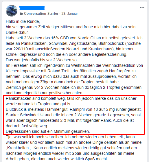 CBD Angst Erfahrungsbericht