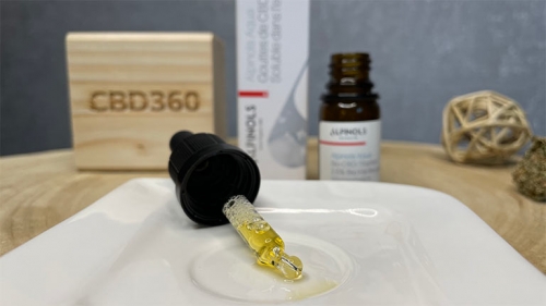 Alpinos Wasserlösliches CBD Öl Farbe