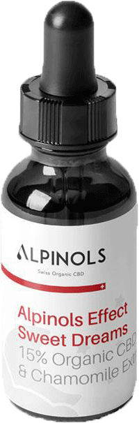 Alpinols CBD Öl 15% + Kamillenextrakt (Sweet Dreams)(10ml)
