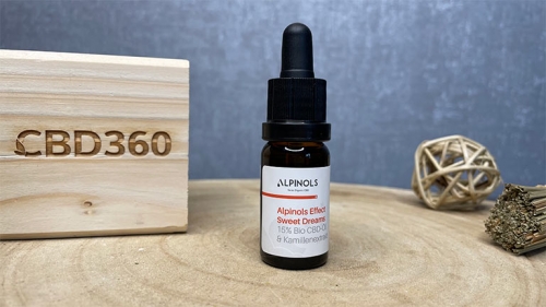 Alpinols CBD Öl mit Kamille 15% 10ml