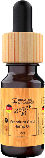 Breathe Organics CBD Öl 15% THC frei (10ml)