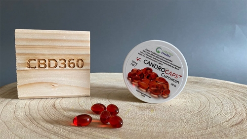 Candropharm CBd Kapseln mit Kurkuma