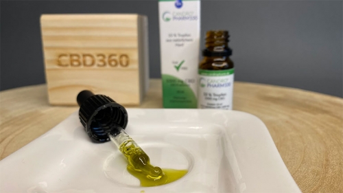 Candropharm CBD Öl 10% 10ml Farbe