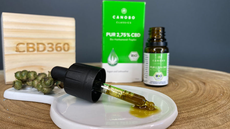 Canobo CBD Öl Farbe