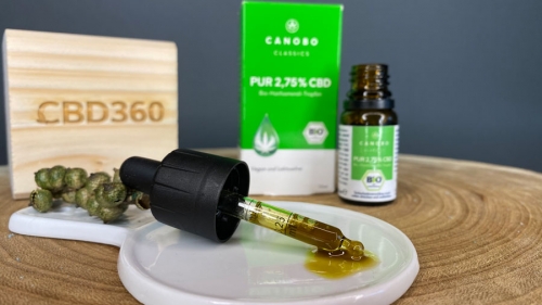Canobo CBD Öl Farbe