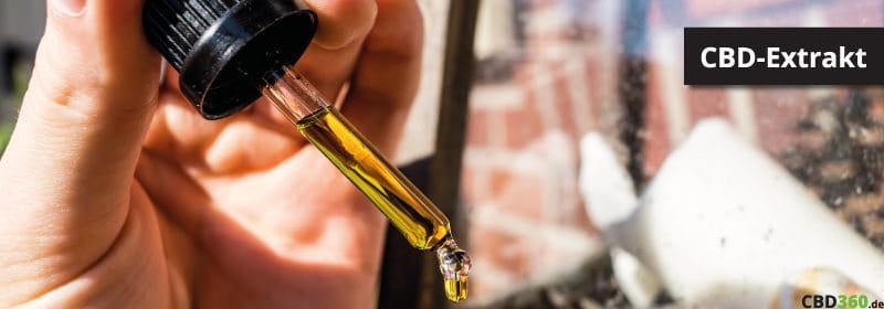 CBD-Extrakt in Öl