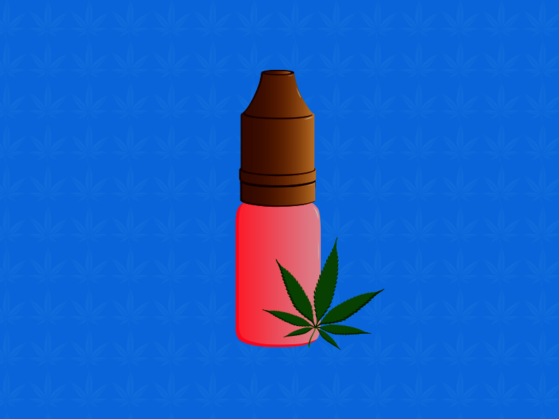 CBD Shots Illustration