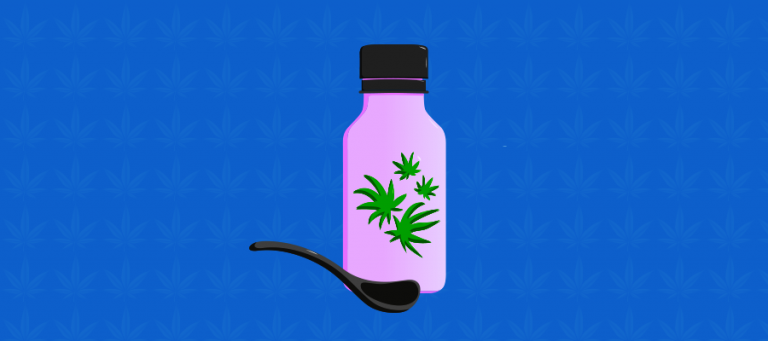 CBD Sirup Illustration