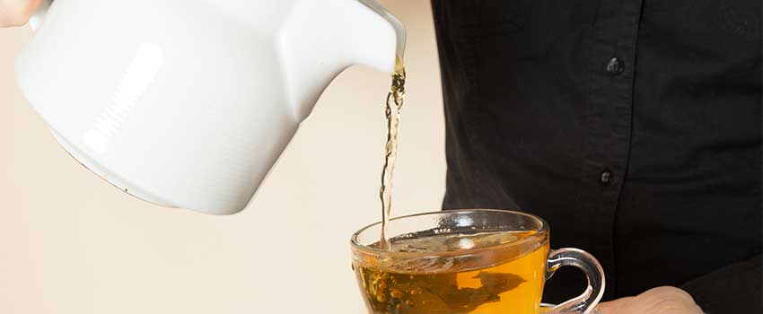 CBD Tee vorbereitung