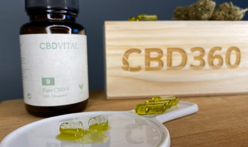 CBD Vital CBD Kapseln Farbe