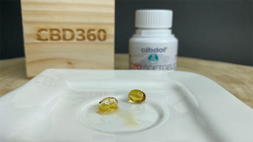 Cibdol CBD Kapseln Farbe