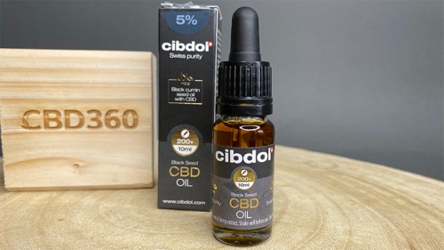 Cibdol CBD Öl Schwarzkümmel 5% 10ml