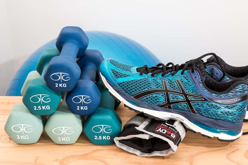 dumbbells Hanteln - Turnschuhe