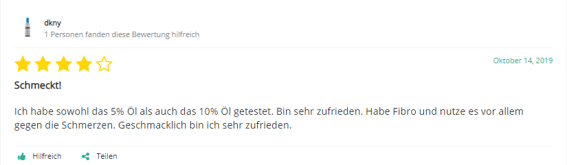 erster Erfahrungs CBD Nature