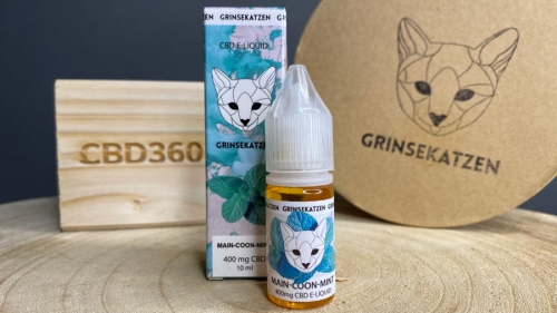Grinsekatzen CBD Liquid Mint