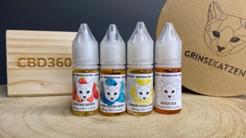 Grinsekatzen CBD Liquids