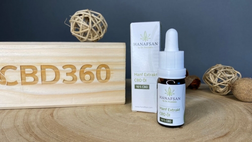 Hanafsam CBD Öl 10% 10ml