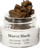 Hanf im Glück CBD Pollinat Maroc Hash