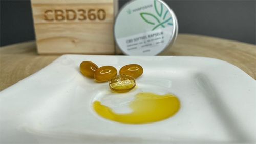 Hanfosan CBD Kapseln Farbe