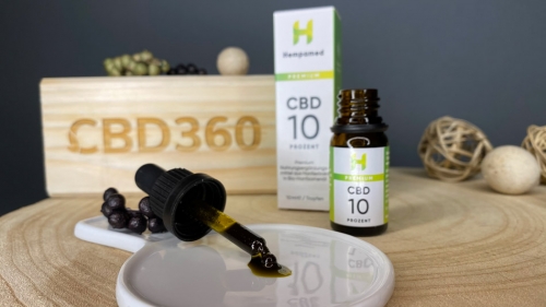 Hempamed CBD Öl 10% 10ml Farbe