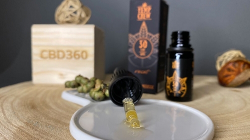HempCrew CBD Öl Wellbeing Line Reset farbe