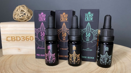 HempCrew CBD Öle Wellbeing Line