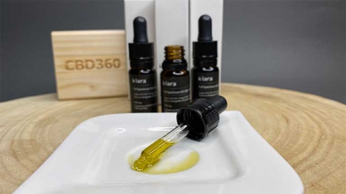 Kiara Fullspectrum CBD Öle Farbe