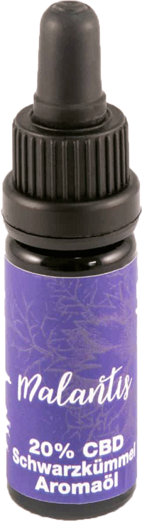 Malantis CBD Öl 20% in Schwarzkümmel Öl (10ml)