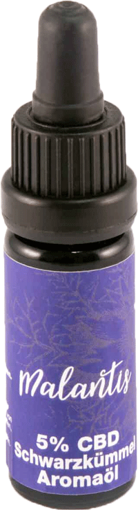 Malantis CBD Öl 5% mit Schwarzkümmel Öl (10ml)