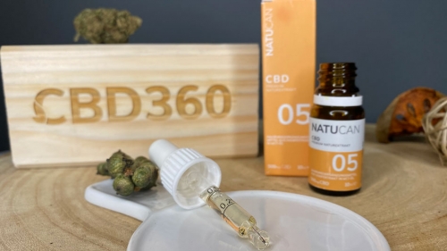 Natucan CBD Öl 5% 10ml Farbe