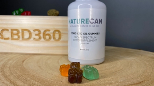 Naturecan CBD Gummibärchen Farbe