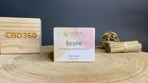 Nordic Cosmetic CBD Anti-Aging Creme Brave