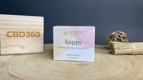 Nordic Cosmetic CBD Day Creme Happy