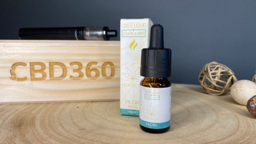 Nordic Oil CBD Liquid Lemon & Mint