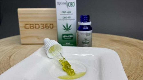 Optima CBD Öl 10% Farbe