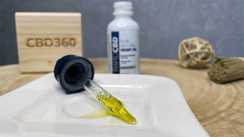 Rapid CBD Pure Natural Hemp Öl 500mg Farbe