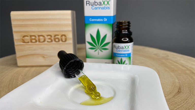 Rubaxx Cannabis Öl Farbe