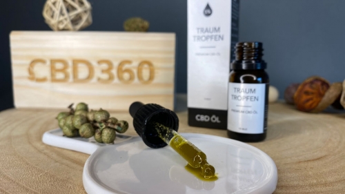 Traumtropfen CBD Öl 5% farbe