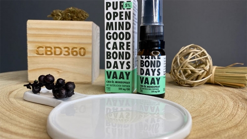 VAAY CBD Öl Mundspray Farbe