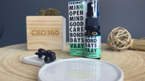 VAAY CBD Öl Mundspray mit Minzöl farbe