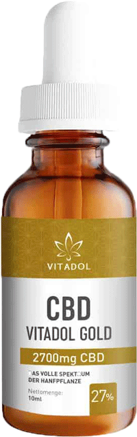 Vitadol Gold CBD Öl 27% (10ml)