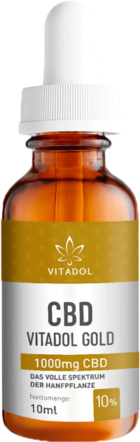 Vitadol Gold CBD Öl 10% (10ml)