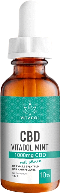 Vitadol Mint CBD Öl 10% (10ml)