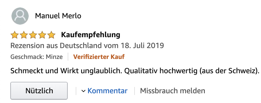 Zweiter Erfahrungsbericht Zec Plus CBD